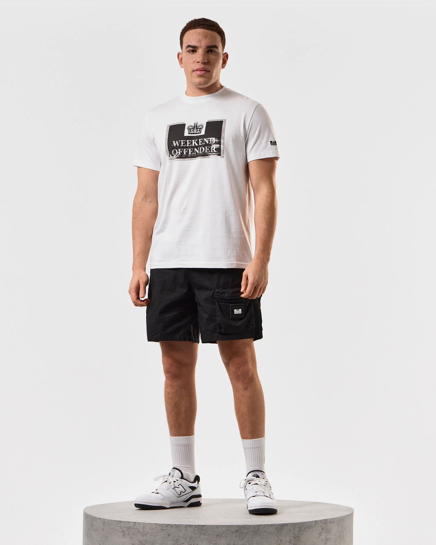 Weekend Offender - Bonpensiero Graphic T-Shirt White