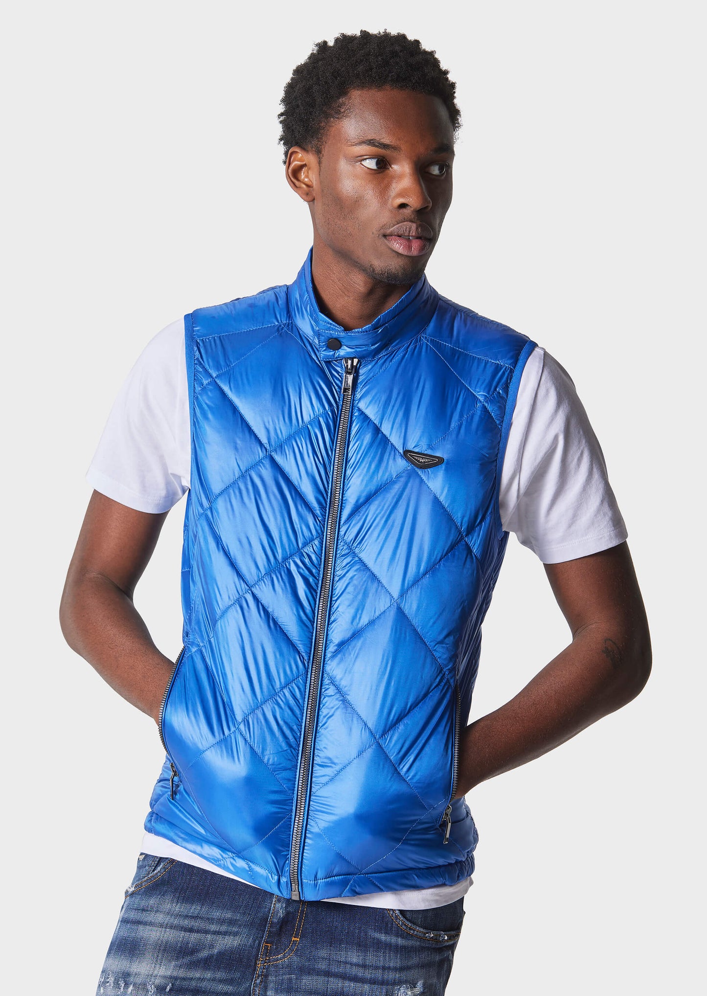 Police - Fink Gilet Cobalt Blue