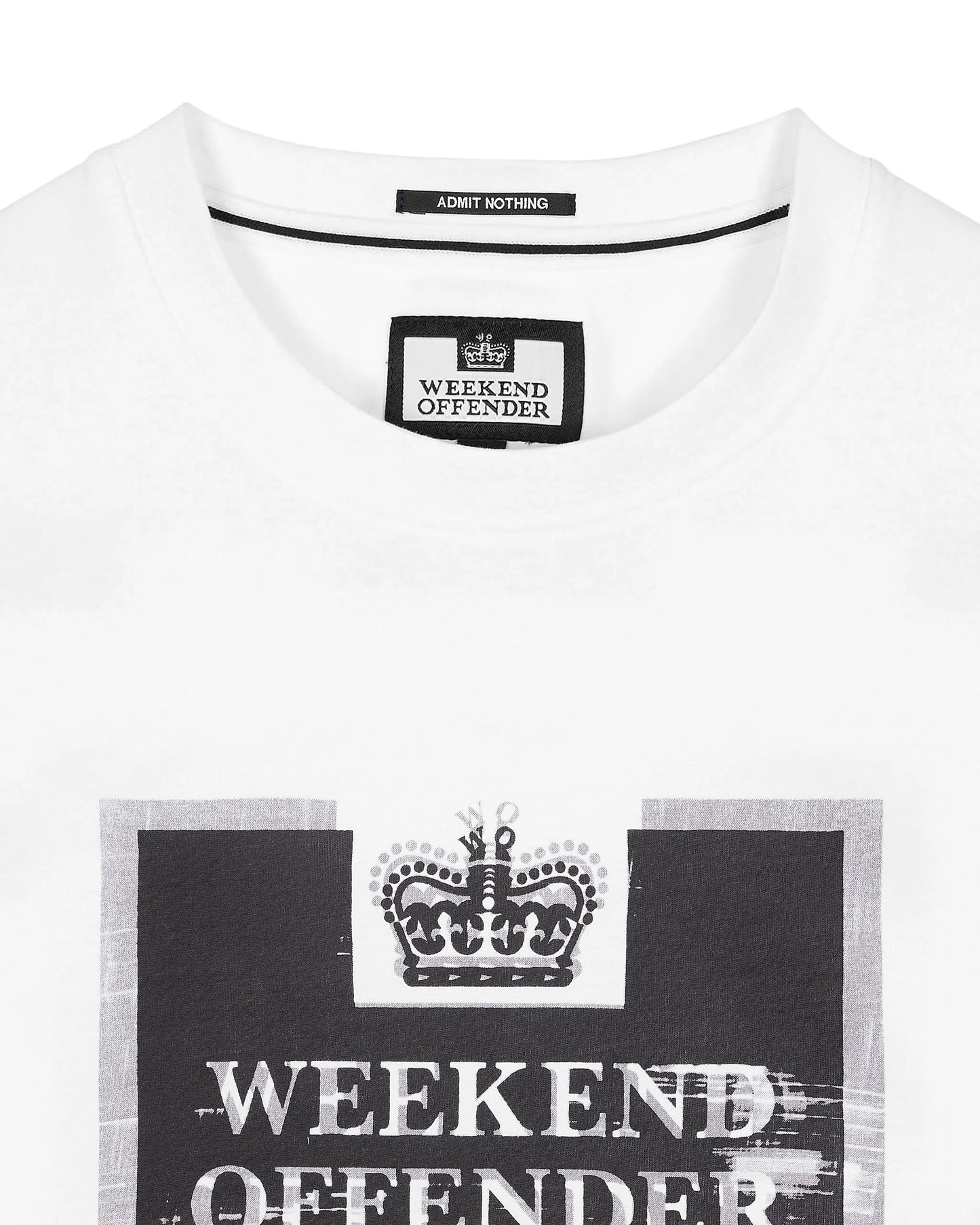 Weekend Offender - Bonpensiero Graphic T-Shirt White