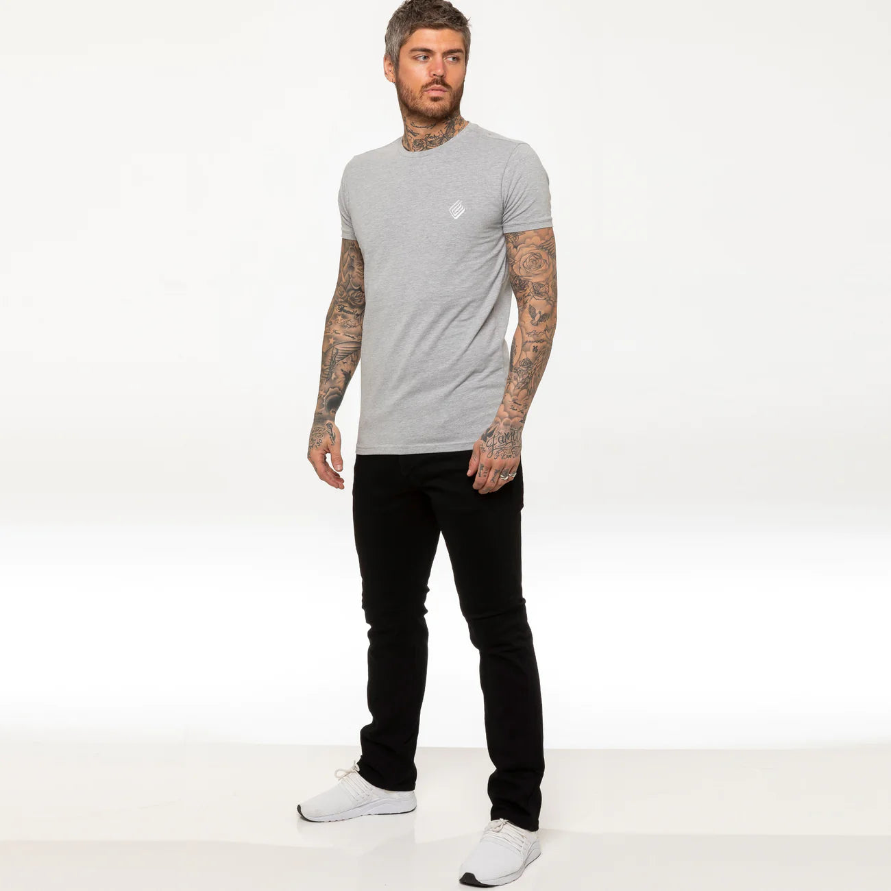 Enzo - EZ359 Black Regular Straight Fit Jean