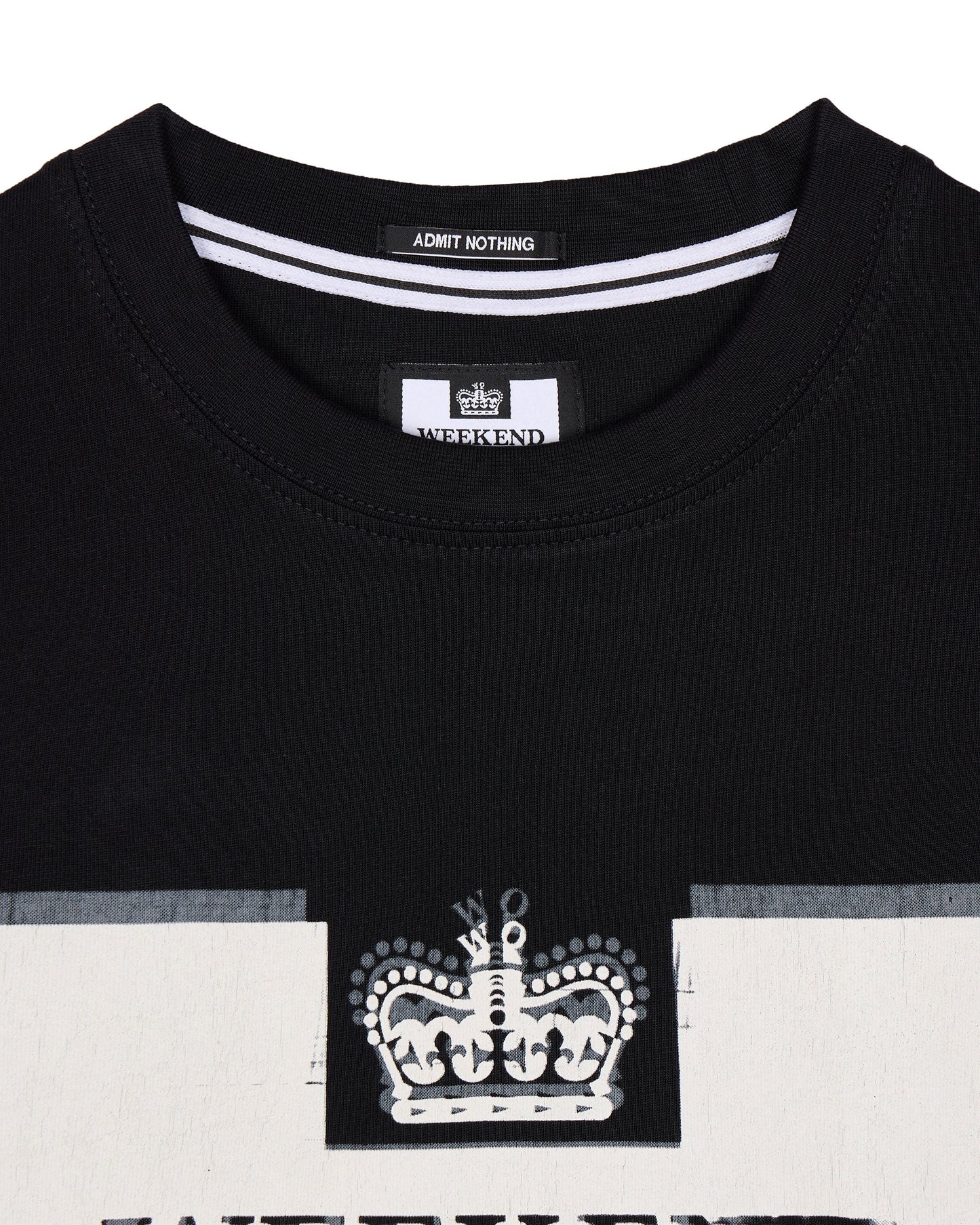 Weekend Offender - Bonpensiero Graphic T-Shirt Black