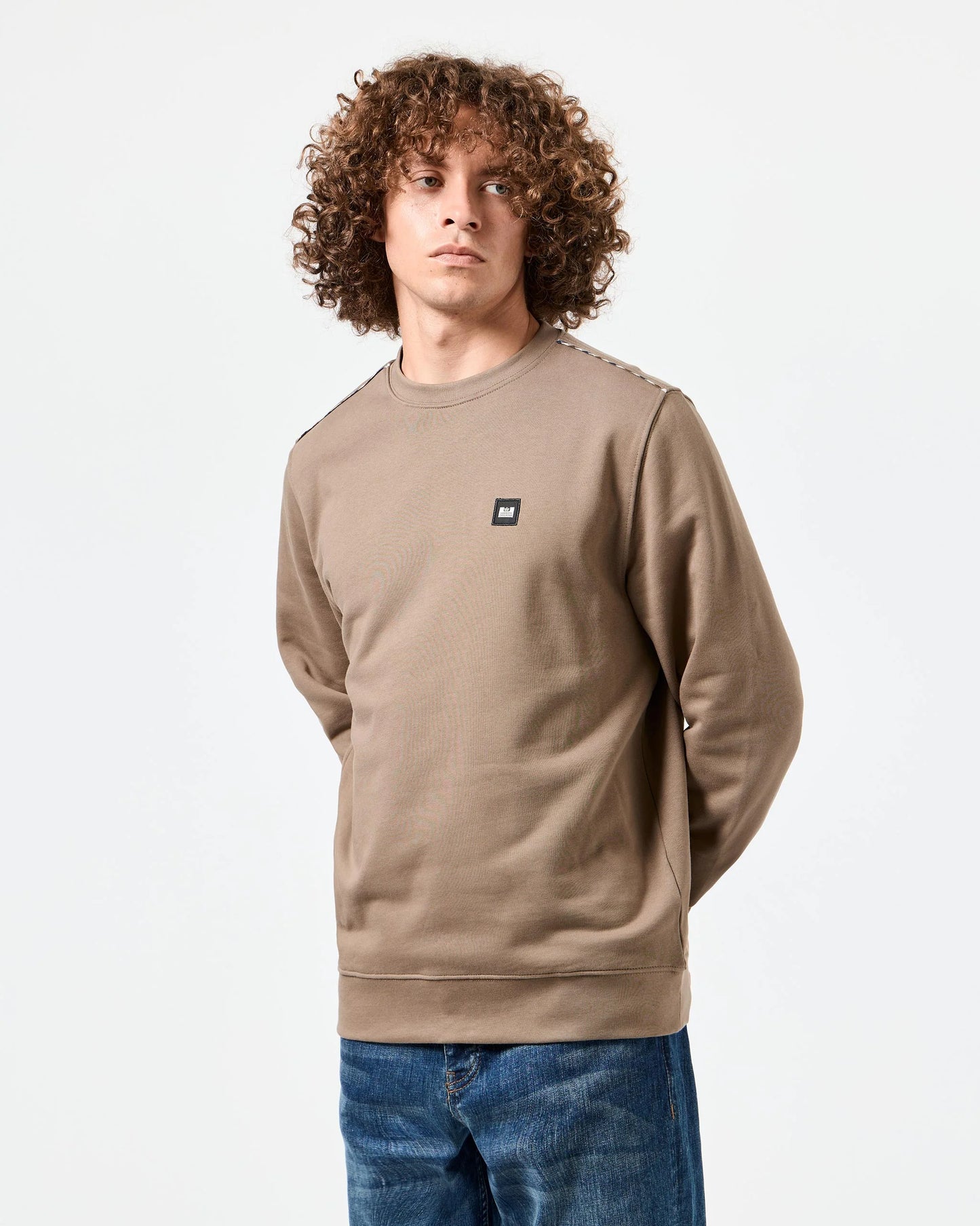 Weekend Offender - Vega Sweatshirt Mocha Brown