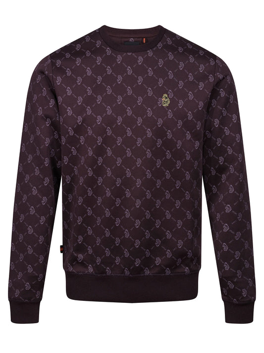 Luke 1977 - Gazzas Tears Sweatshirt Merlot