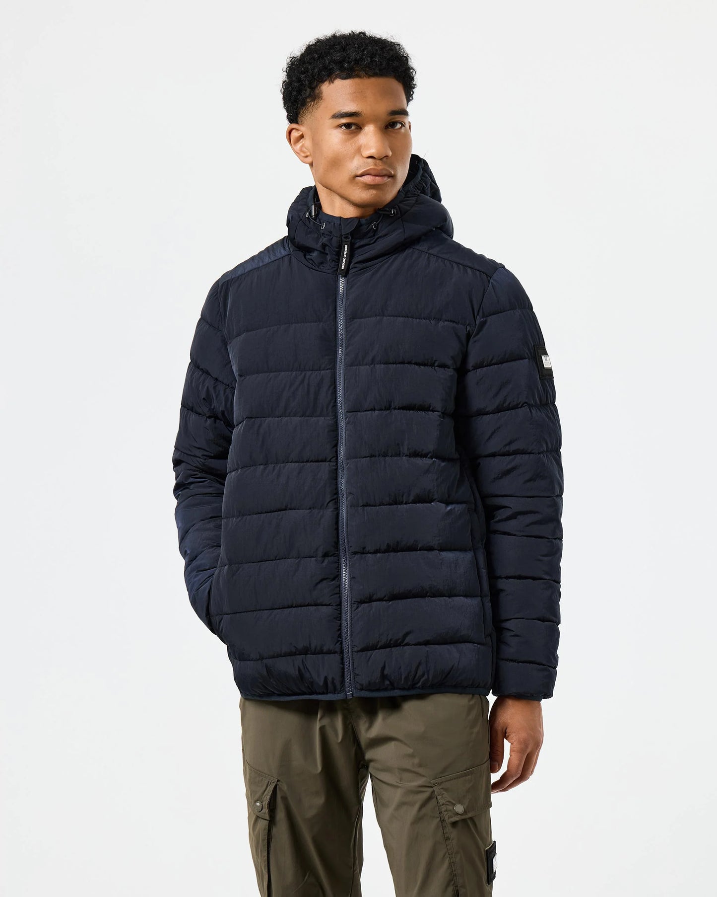 Weekend Offender - La Guardia Puffer Jacket Navy