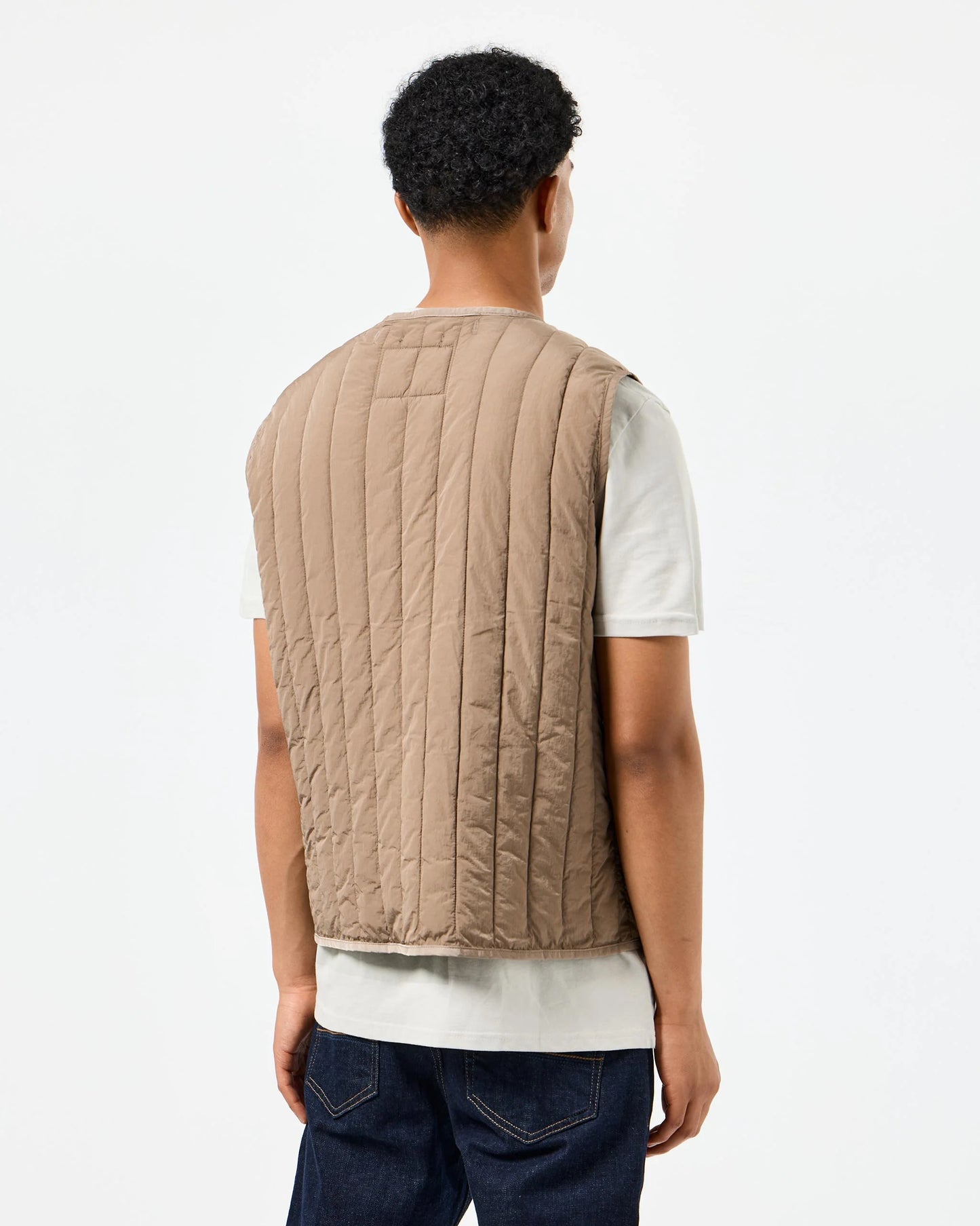 Weekend Offender - Fitzpatrick Gilet Liner Mocha Brown
