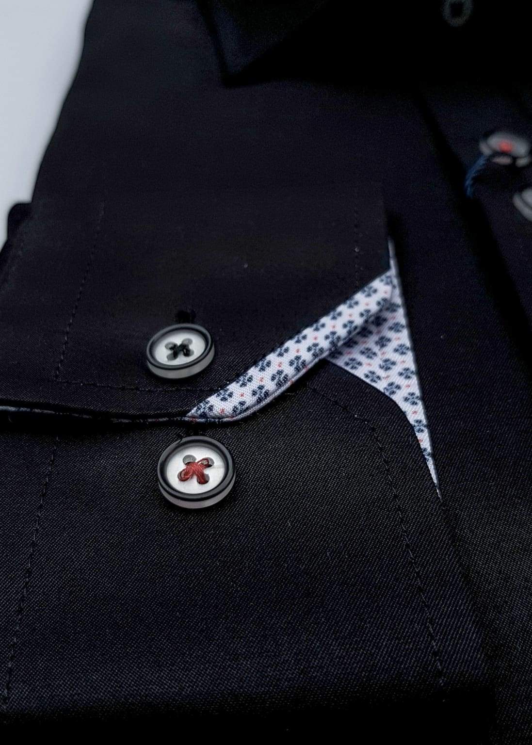 Marc Darcy - Alfie Long Sleeve Shirt Black