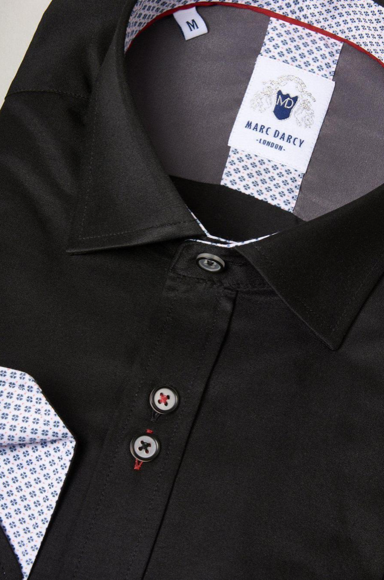Marc Darcy - Alfie Long Sleeve Shirt Black