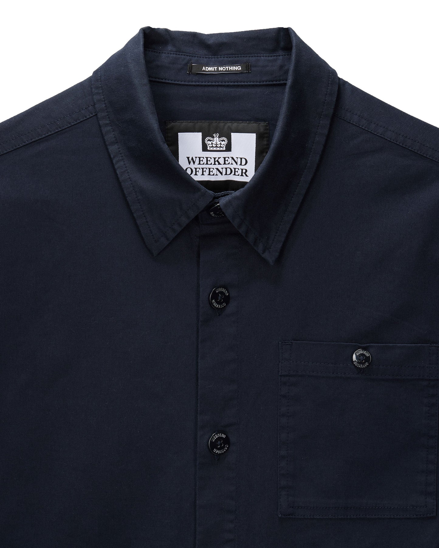 Weekend Offender - Tavira Navy Over-Shirt