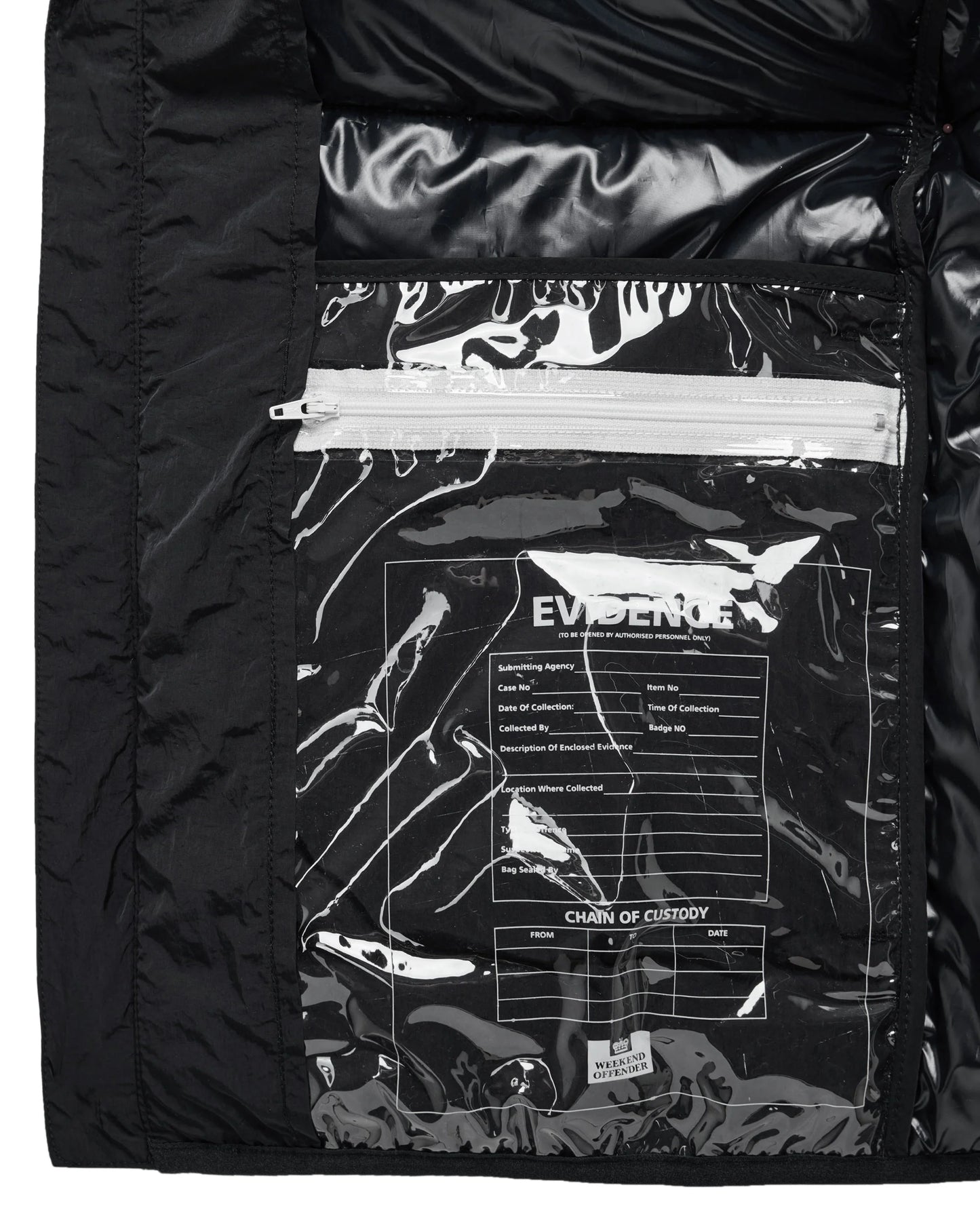 Weekend Offender - La Guardia Puffer Jacket Black