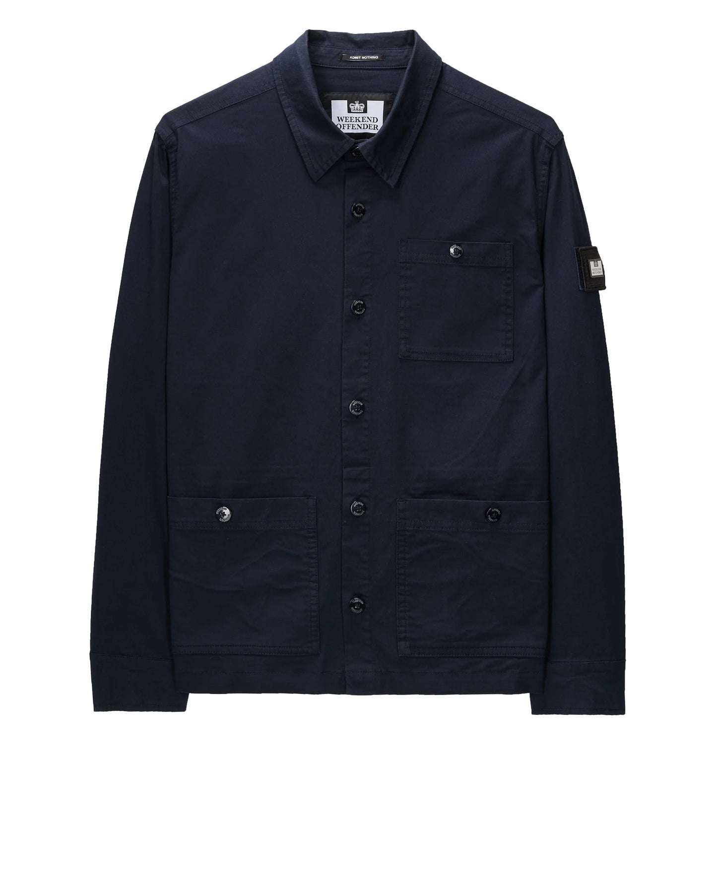 Weekend Offender - Tavira Navy Over-Shirt