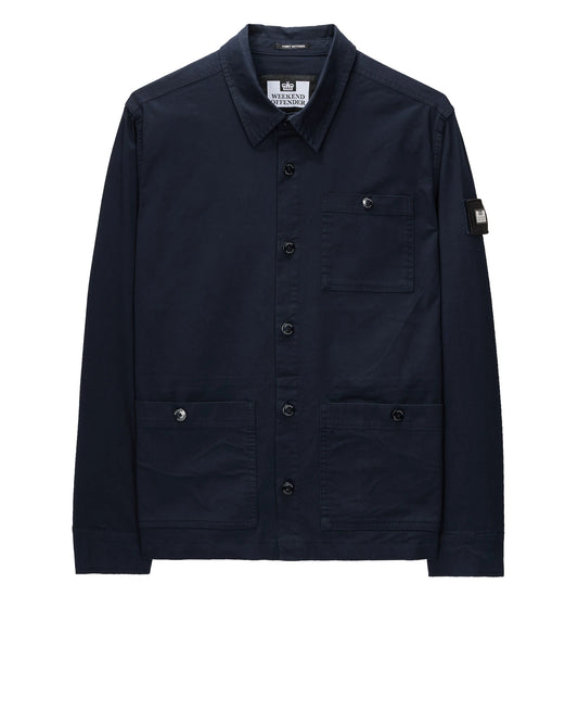 Weekend Offender - Tavira Navy Over-Shirt