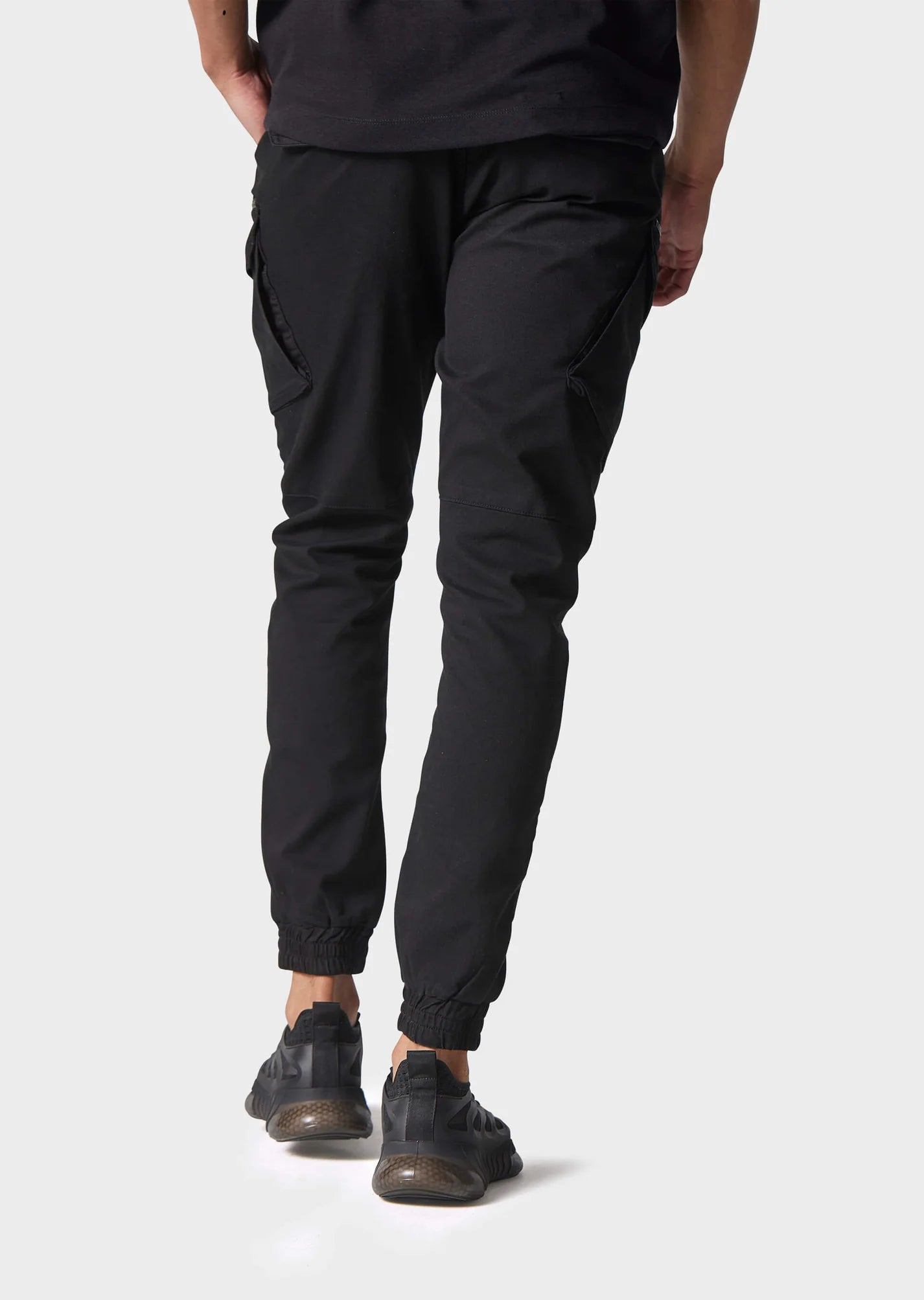 Police - Bonetti Slim Fit Black Cargo