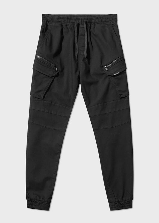 Police - Bonetti Slim Fit Black Cargo