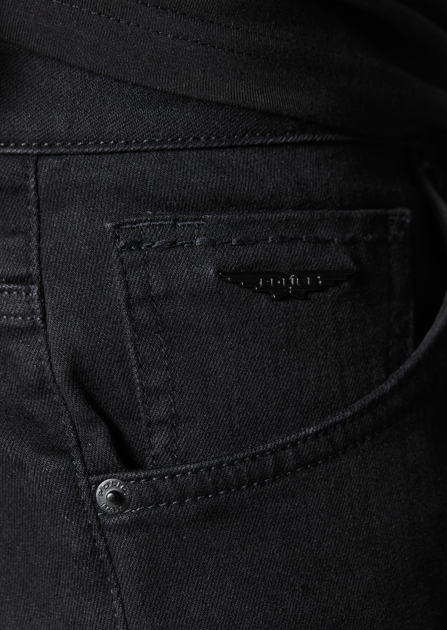 Police - Batali 960 Regular Fit Black Jean