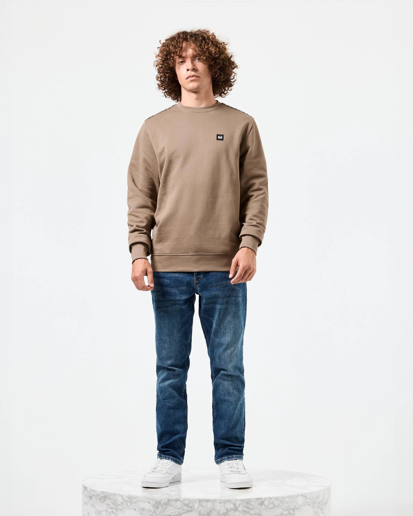 Weekend Offender - Vega Sweatshirt Mocha Brown