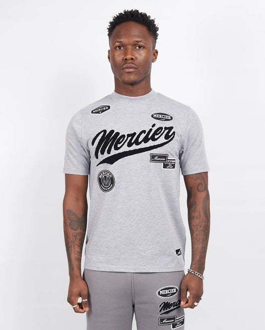 Mercier Grey Marl Teams T-Shirt