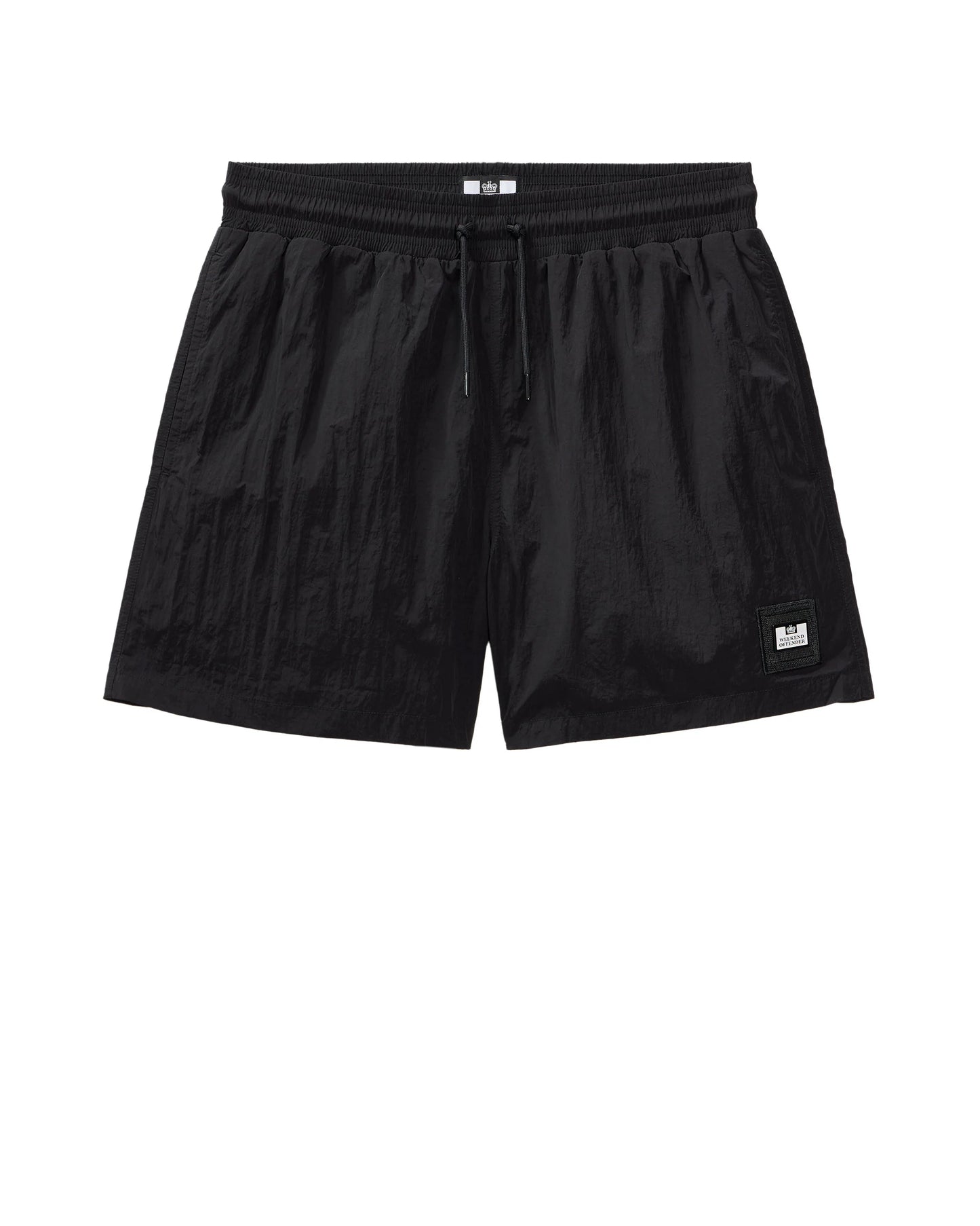 Weekend Offender - Stacks Swim Short Black