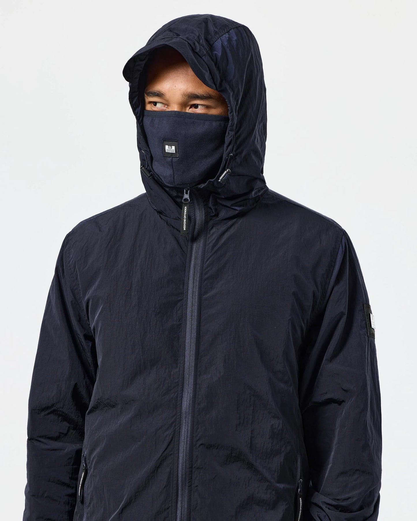 Weekend Offender - Technician Fleece Lined Jacket Navy