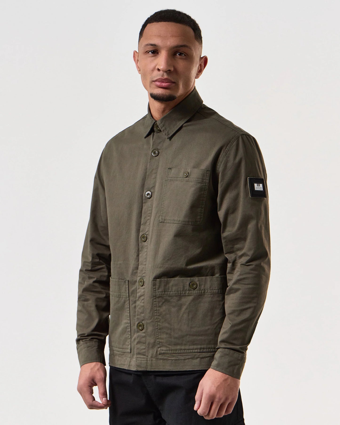 Weekend Offender - Tavira Castle Green Over-Shirt
