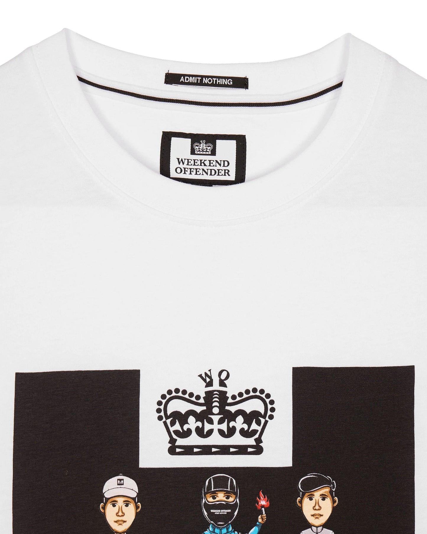Weekend Offender - Seventy-Two Graphic T-Shirt White