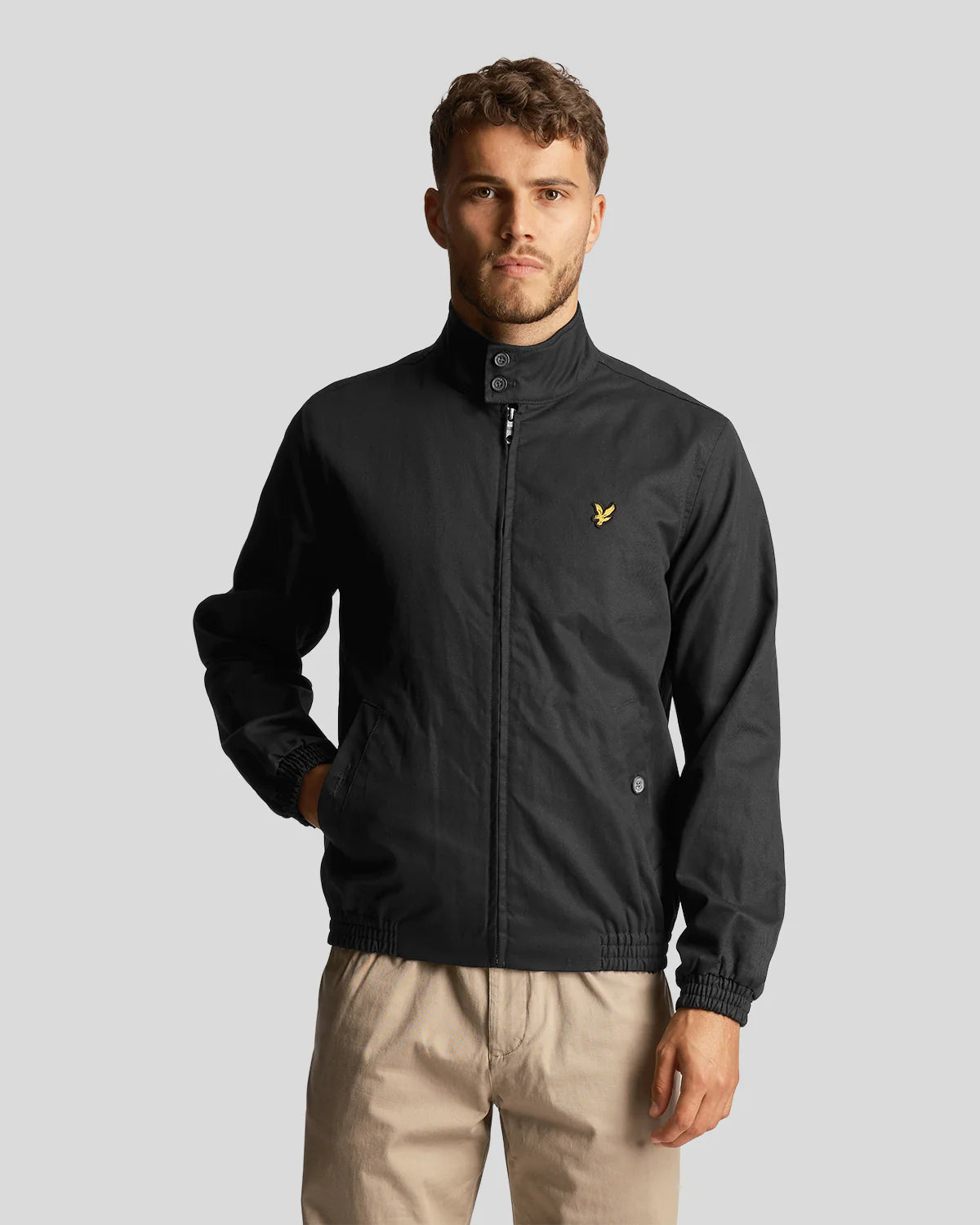 Lyle & Scott - Harrington Jacket Black