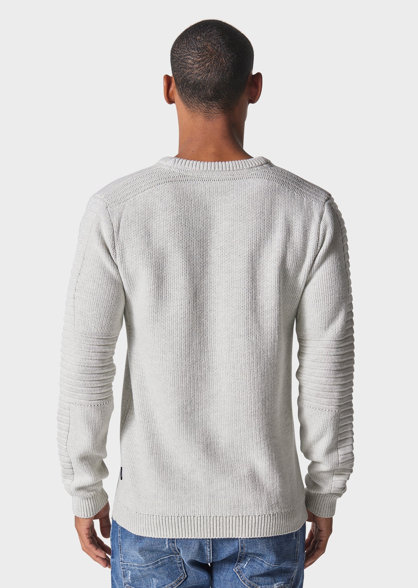 Police - Lapis Ecru Knitted Jumper