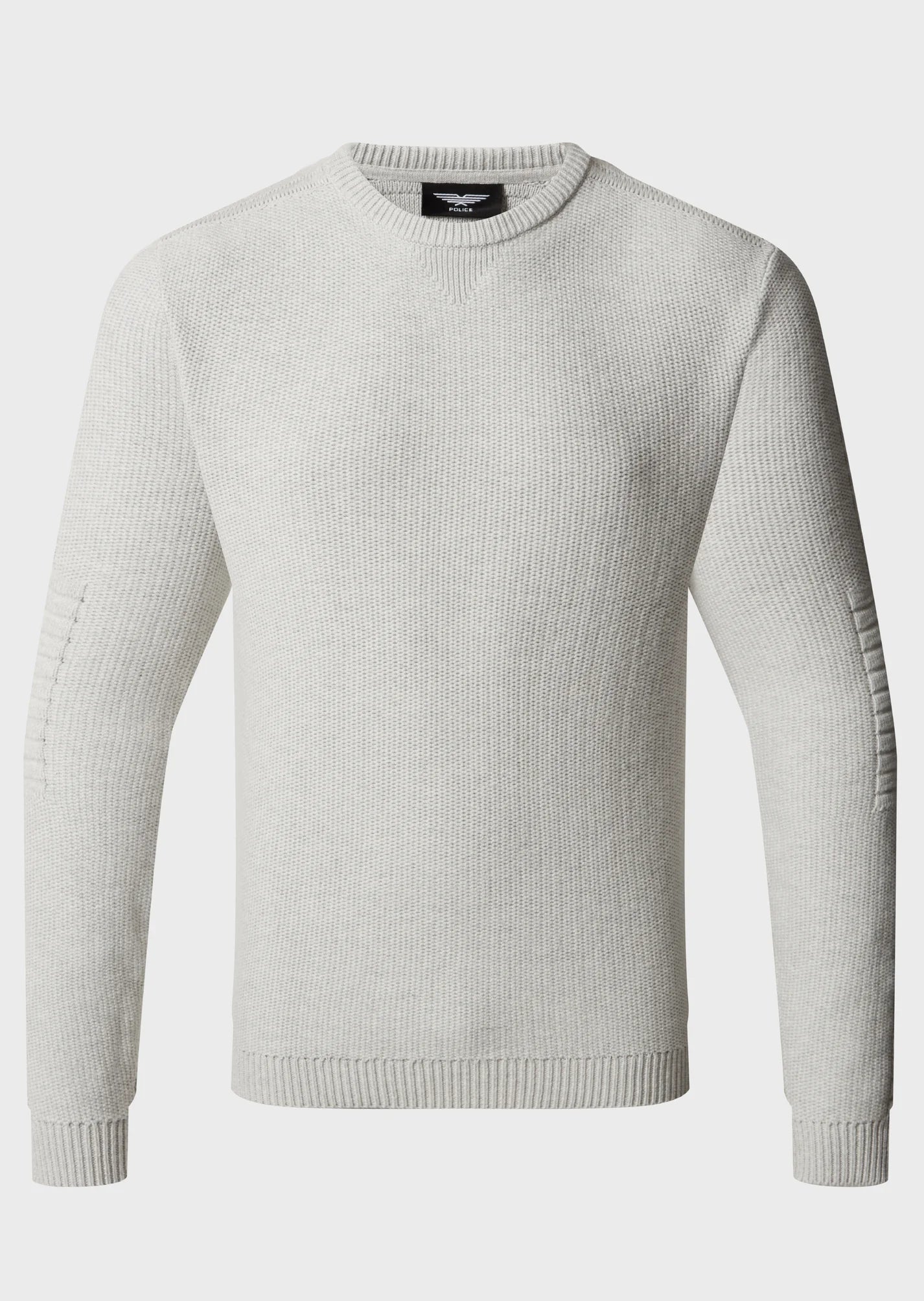 Police - Lapis Ecru Knitted Jumper