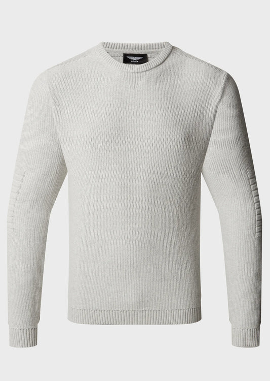 Police - Lapis Ecru Knitted Jumper
