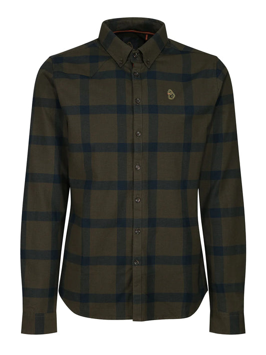 Luke 1977 - Oxford L/S Dark Green