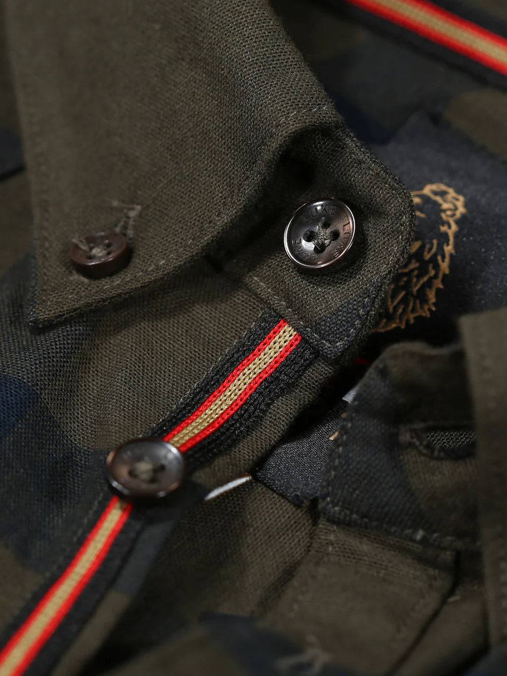 Luke 1977 - Oxford L/S Dark Green
