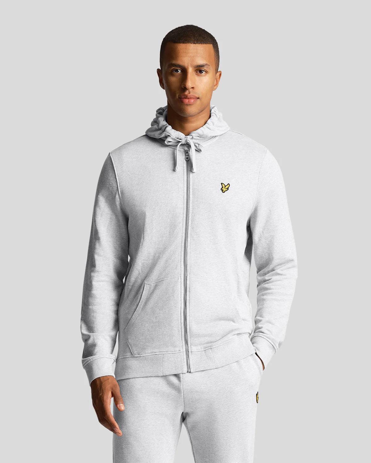 Lyle & Scott - Zip Through Hoodie Grey