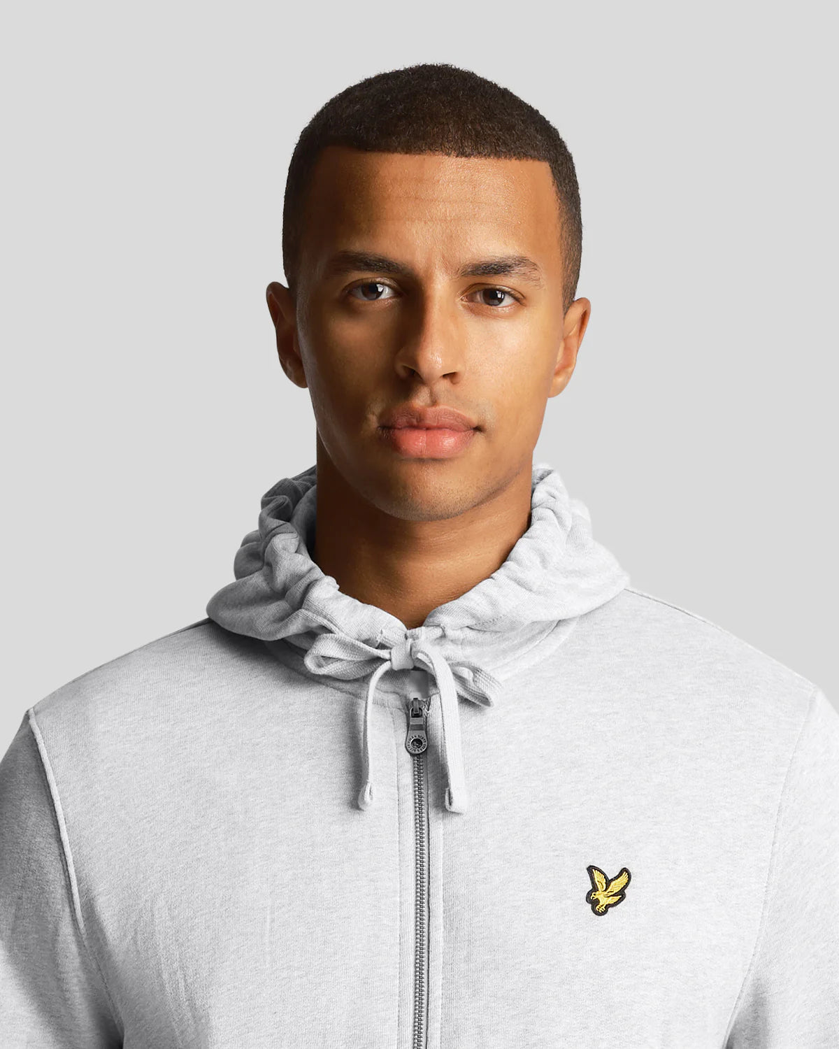 Lyle & Scott - Zip Through Hoodie Grey