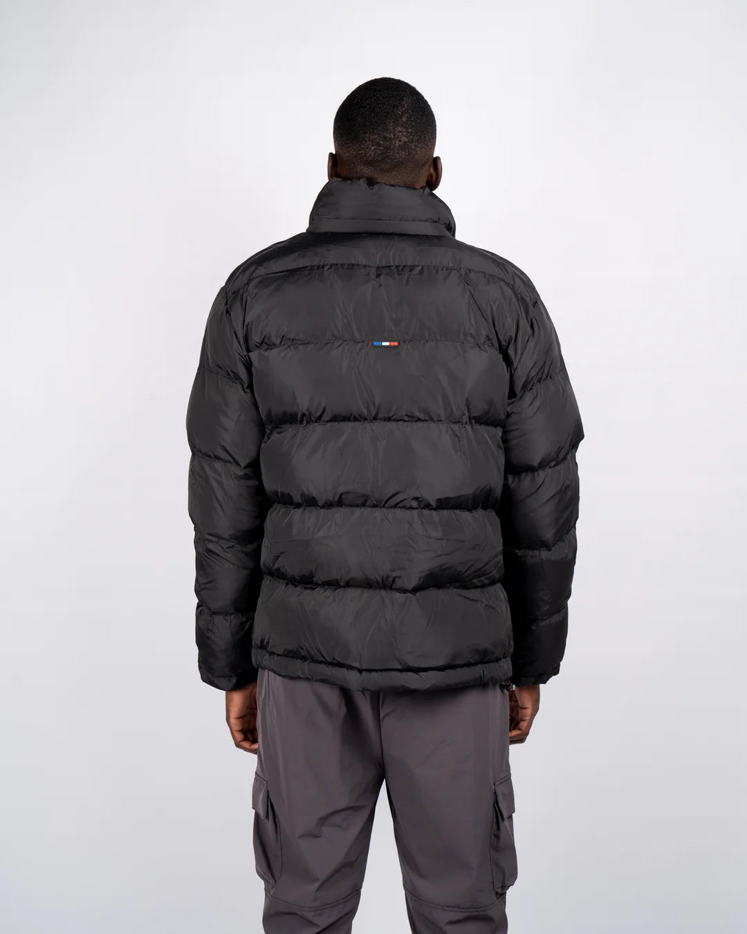 Mercier - Black Mono Hybrid Puffer Jacket