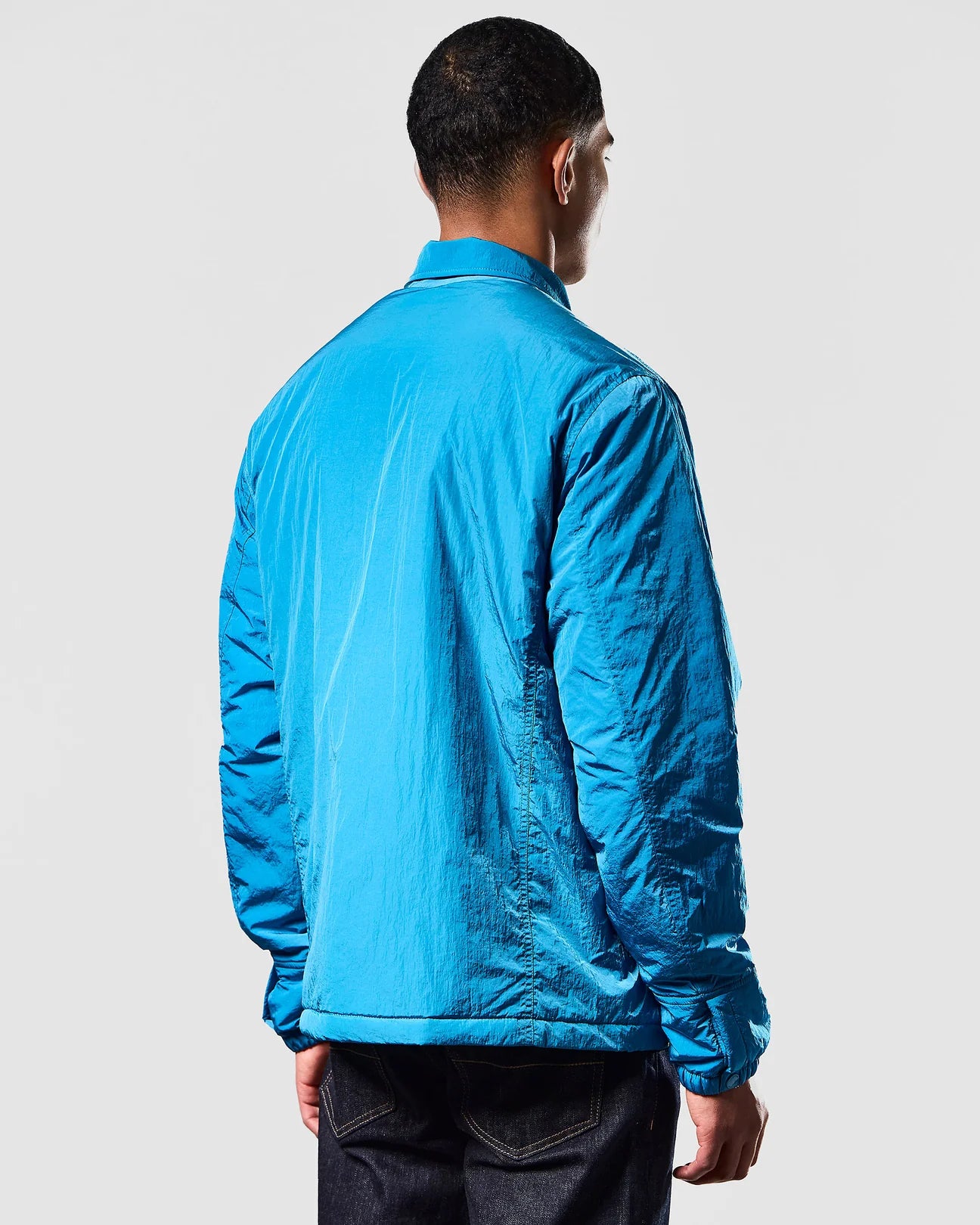Weekend Offender - Vinnie Thermo Over-Shirt Azure Blue