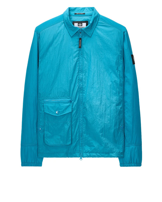 Weekend Offender - Vinnie Thermo Over-Shirt Azure Blue