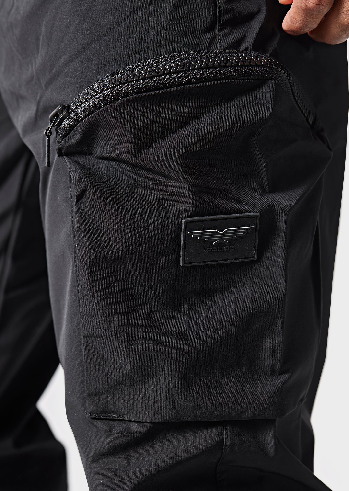Police - Rainor Black Cargo Nylon
