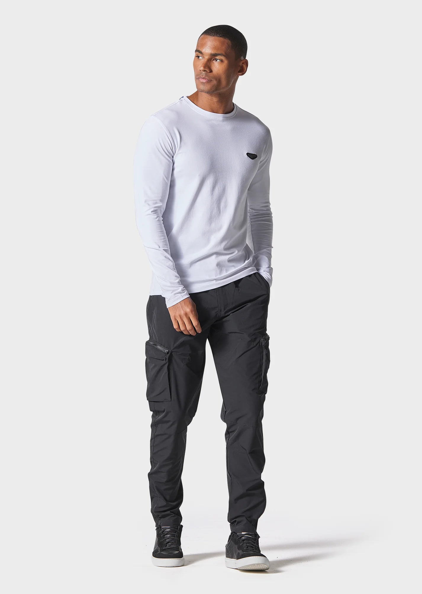 Police - Rainor Black Cargo Nylon