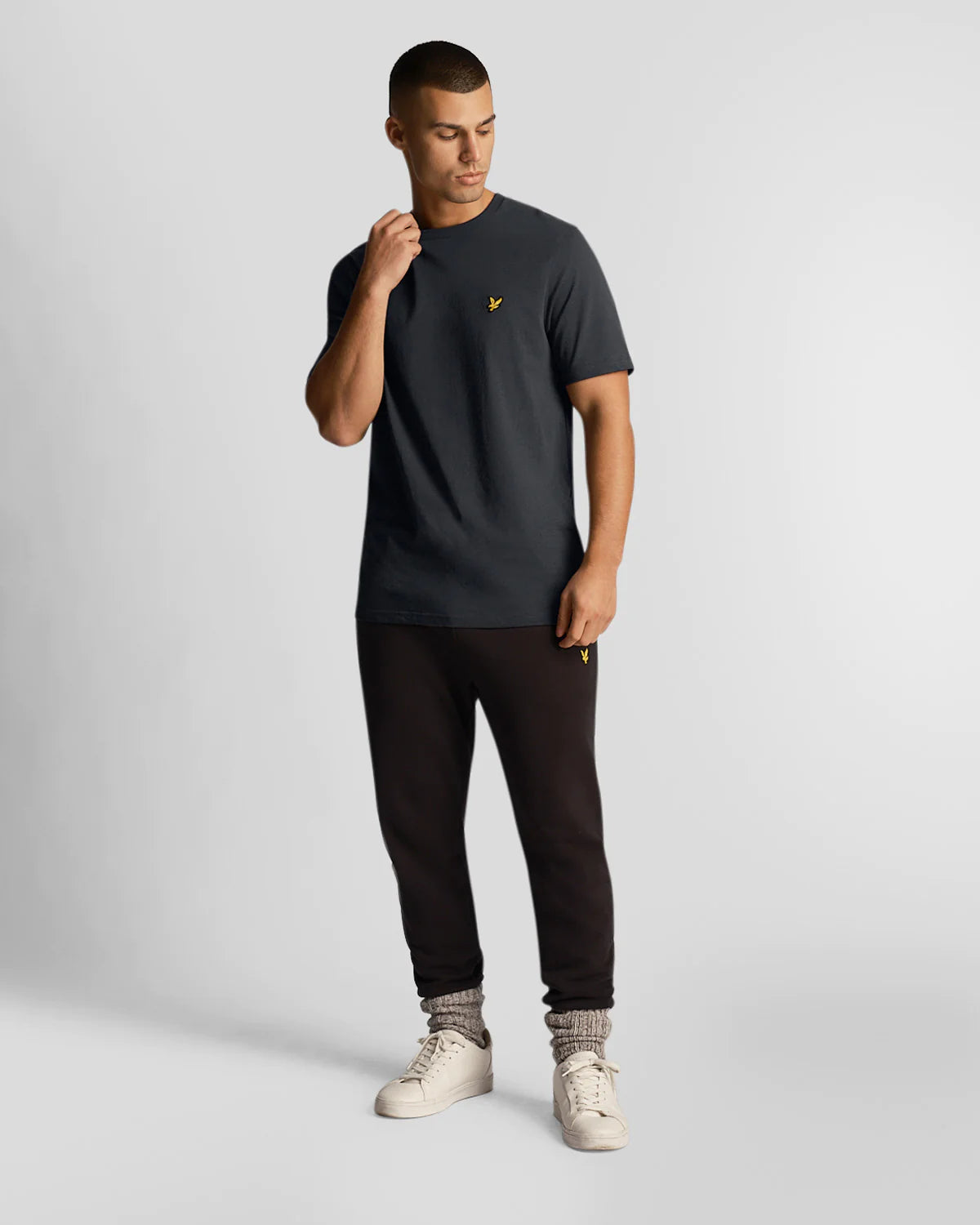 Lyle & Scott - Plain T-Shirt Gunmetal
