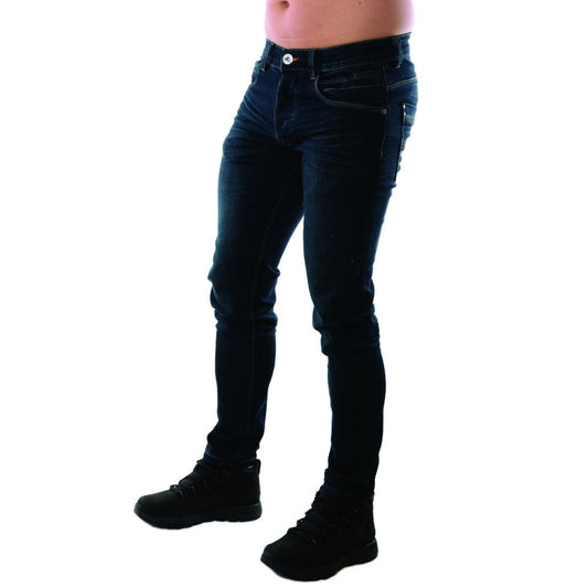Enzo - EM580 Dark Wash Slim Fit Stretch Jean